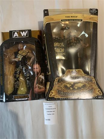 Jazwares AEW Unrivaled Collection Series 5 Jon Moxley #37 Action Figure &
