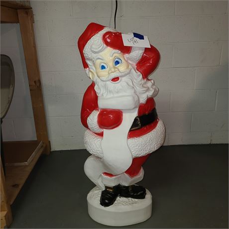 Union Blow Mold Santa