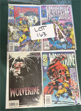 Marvel Comics Wolverine Comic Book Lot of 4