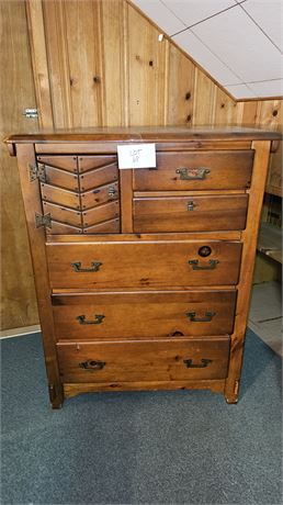 Vintage Solid Wood Dresser