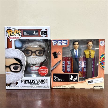 The Office Phyllis Vance #1189 Funko POP! & PEZ Set