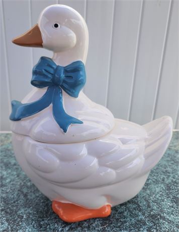 Goose Cookie Jar