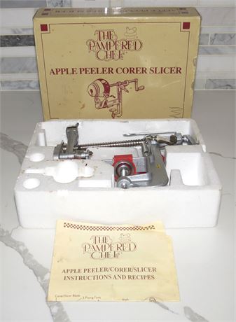 The Pampered Chef Apple Peeler, Corer, Slicer