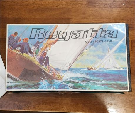 Regatta~Complete 3M Board Game-Vintage 1967