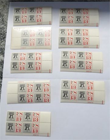 US Air Mail Stamps: 13 Cents "Let Freedom Ring"