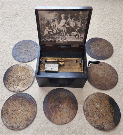 Symphonian Tin Music Box