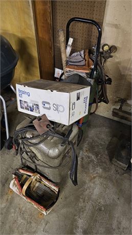 Percision Bilt Welder w/ Tank, Rods Mask Gloves & More