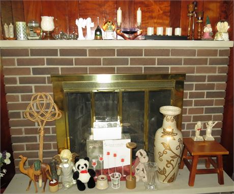 Fireplace Mantel Cleanout