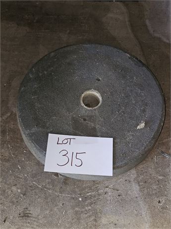 Large 12.5" Diam Grinder Wheel