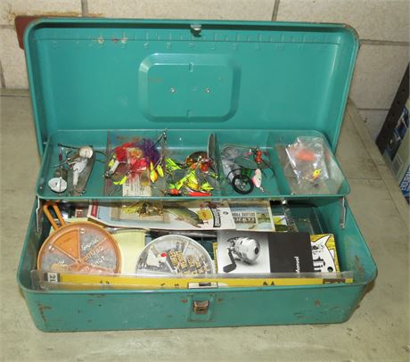 Vintage Tackle Box, Tackle