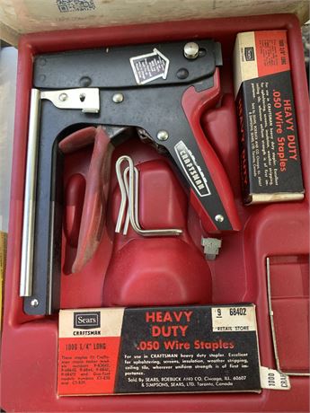 Craftsman Heavy Duty Staple Gun