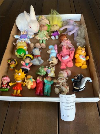 Vintage Mini Figurine Toys - My Little Pony, Care Bears, Cabbage Patch, Trolls
