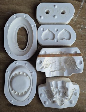 Eagle, Hearts, Ashtray Molds