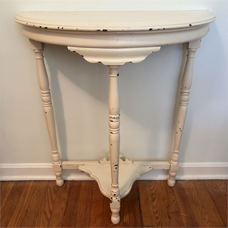 Old Farmhouse Wood Console or Accent Table - 28 x 13 x 32"T
