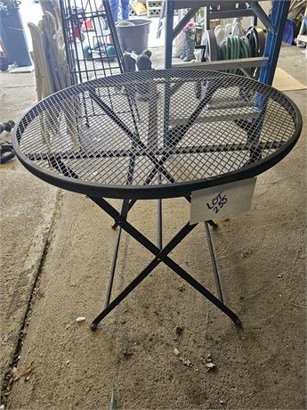 Metal Outdoor Folding Table