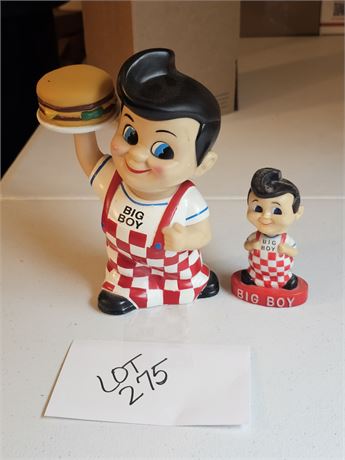 Vintage Big Boy Rubber Bank & Plastic Nodder