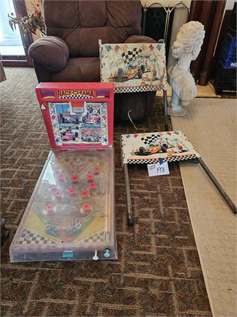 Race-O-Rama Wolverine Toy Co. Pinball Machine