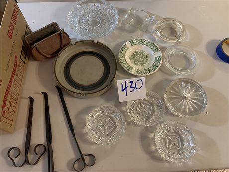 Vintage Ash Tray Lot