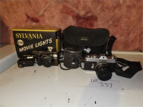 Mixed Vintage Cameras: Bell & Howell / Canon & More