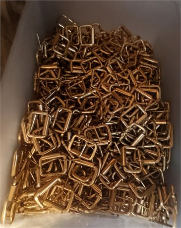 Brass Finish Roller Pin Belt Buckle Lot For Leather Crafting/Belt Making