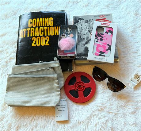 Ephemera Movie/TV Glam Hollywood Advertising & Book Collectibles Lot