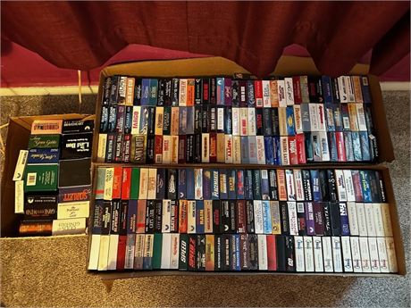 LARGE lot of VHS movies