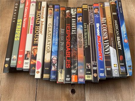 DVD Lot: Stripes, Christmas Vacation, Pretty Woman, Road House, Gladiator & More