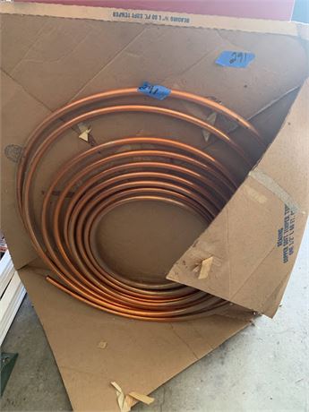 Copper Tubing Lot 1/2 Inch Diameter