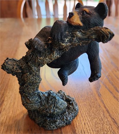 Second Nature Design-Northern Black Bear Resin Figurine
