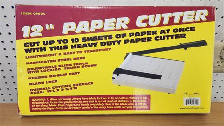 12" Paper Cutter