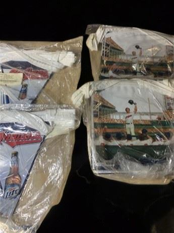 Triangular Flag String Party Banners Miller/Cleveland Indians Set of 4