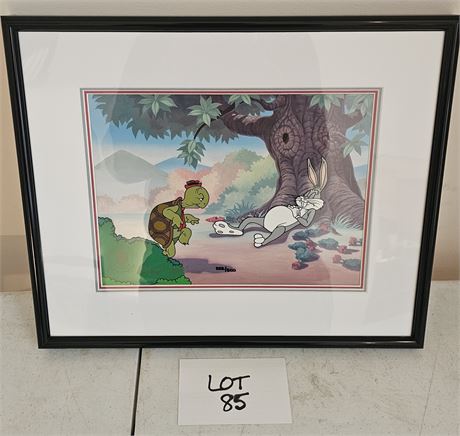 Signed Robert McKimson " Snooze You Lose" Animation Art 222/500 Framed