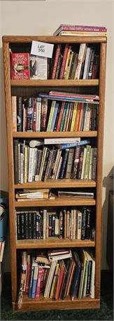 Pressed Wood Bookshelf With Books- Higgins, Rivers, James, Clark & Much More