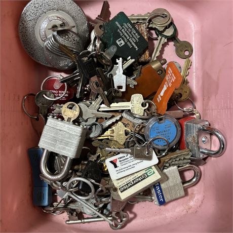 Old Keys and Locks (with keys) - #3