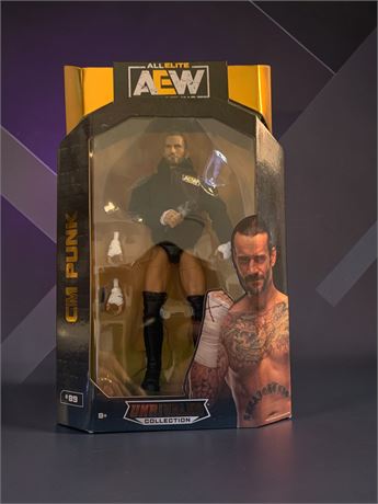 CM Punk  AEW Unrivaled Collection Series #89 Action Figure