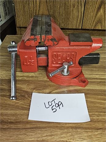 Sears 4.5" Bench Vise