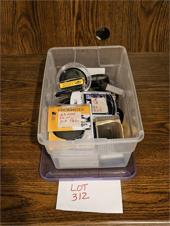 Mixed Photography Filters- Tiffen, Promaster, Cokin & More