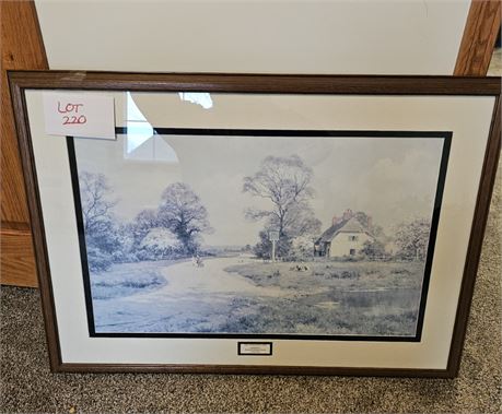 Edward Wilkins Waite "The Pineapple Inn" Art Print