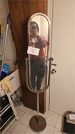 Metal Footed Mirror