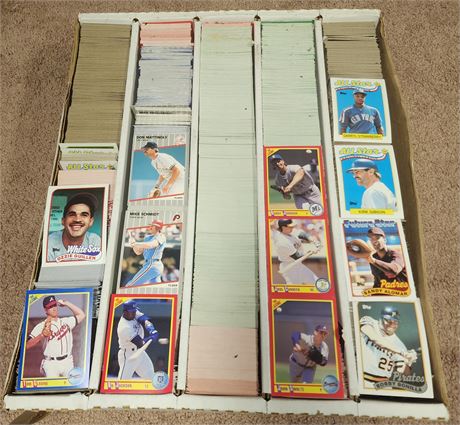 Large Box of Sports Cards