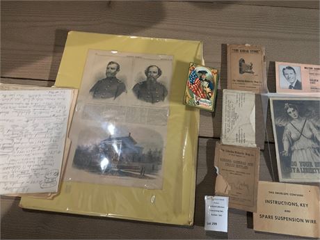 American Civil War Historical Prints, Kodak Camera Advertisement