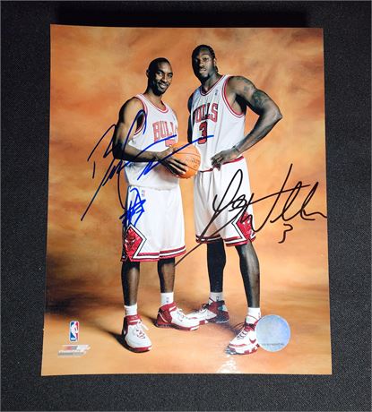 Wallace/Gordon Chicago Bulls Signed Photo