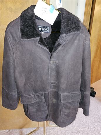 Tonya Suede Men’s Coat