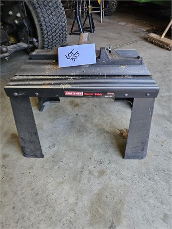 Craftsman Router Table