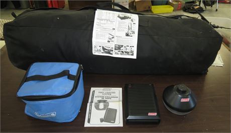 Coleman Rockwell 12 Tent, Tent Lighting System