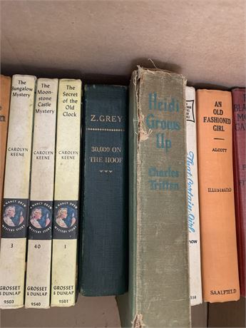 Antique Book Lot - Arthur's Magazine From 1865 & Other Mystery Novels