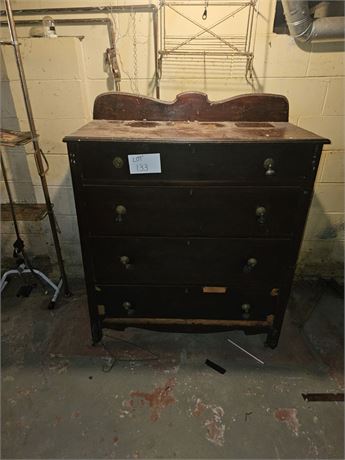 Antique Wood Dresser