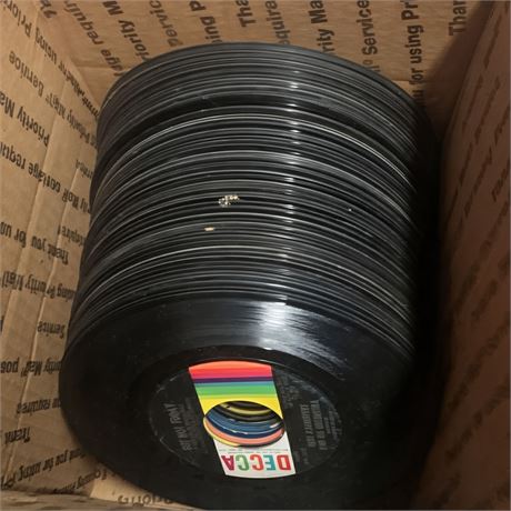 45 RPM Vinyl Record Lot -  Roy Orbison, Connie Francis, Brenda Lee & More