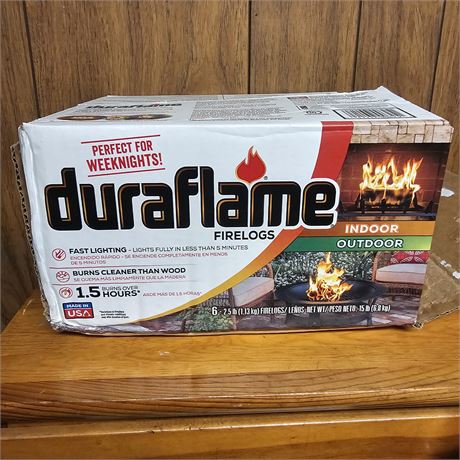 Box of Duraflame Indoor/Outdoor Logs (missing one)