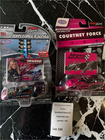 Lionel Racing NHRA Die Cast Cars Featuring Courtney Force Traxxas Funny Car